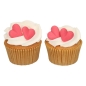 Preview: Sugar Decorations - Hearts Red